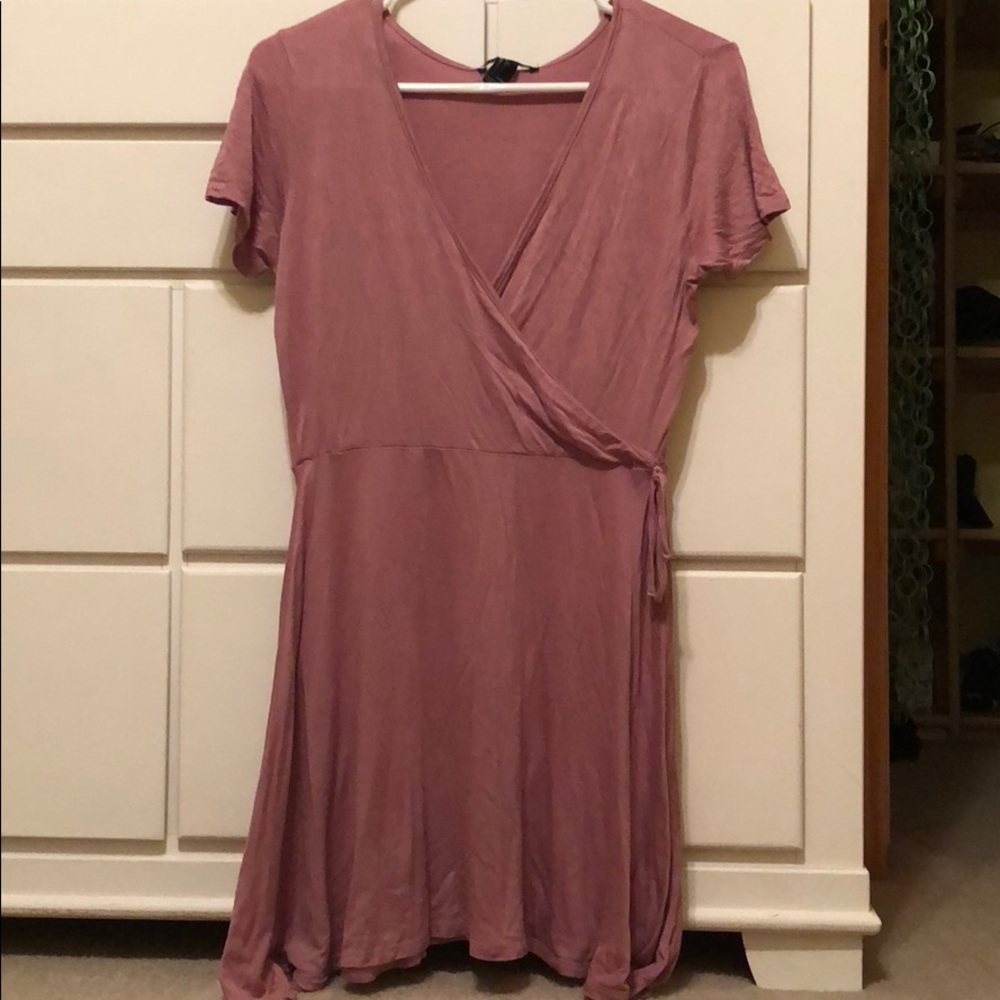 Forever 21 Wrap Surplus Dress